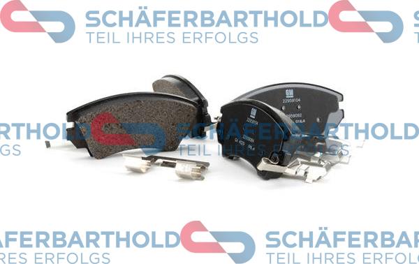 Schferbarthold 315 16 259 01 11 - Bremžu uzliku kompl., Disku bremzes www.autospares.lv