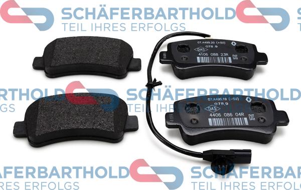 Schferbarthold 315 28 286 01 11 - Bremžu uzliku kompl., Disku bremzes autospares.lv