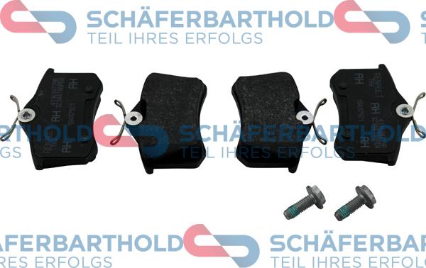 Schferbarthold 315 28 233 01 11 - Тормозные колодки, дисковые, комплект www.autospares.lv