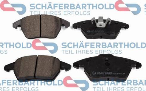 Schferbarthold 315 27 092 01 11 - Bremžu uzliku kompl., Disku bremzes www.autospares.lv