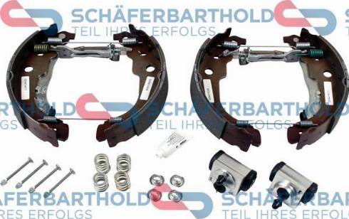 Schferbarthold 315 27 013 01 11 - Brake Shoe Set www.autospares.lv