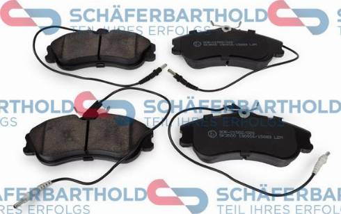 Schferbarthold 315 27 104 01 11 - Bremžu uzliku kompl., Disku bremzes autospares.lv