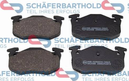 Schferbarthold 315 27 116 01 11 - Brake Pad Set, disc brake www.autospares.lv