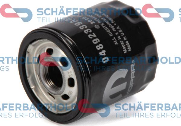 Schferbarthold 310 08 165 01 11 - Eļļas filtrs autospares.lv