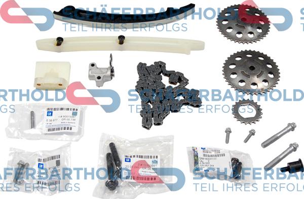 Schferbarthold 310 16 518 01 11 - Sadales vārpstas piedziņas ķēdes komplekts www.autospares.lv