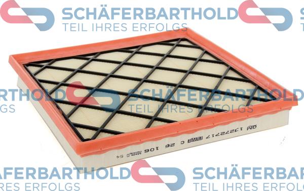 Schferbarthold 310 16 675 01 11 - Gaisa filtrs autospares.lv