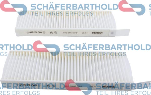 Schferbarthold 310 26 333 01 11 - Filtrs, Salona telpas gaiss autospares.lv