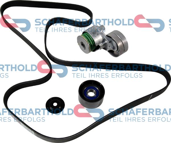 Schferbarthold 310 28 539 01 11 - Поликлиновый ременный комплект www.autospares.lv