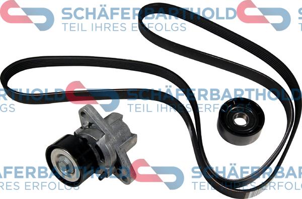 Schferbarthold 310 28 533 01 11 - Поликлиновый ременный комплект www.autospares.lv