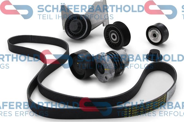 Schferbarthold 310 28 577 01 11 - Ķīļrievu siksnu komplekts autospares.lv