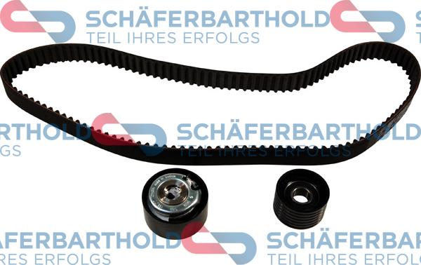 Schferbarthold 310 28 614 01 11 - Zobsiksnas komplekts www.autospares.lv