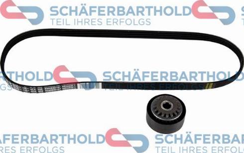 Schferbarthold 310 28 626 01 11 - V-Ribbed Belt Set www.autospares.lv