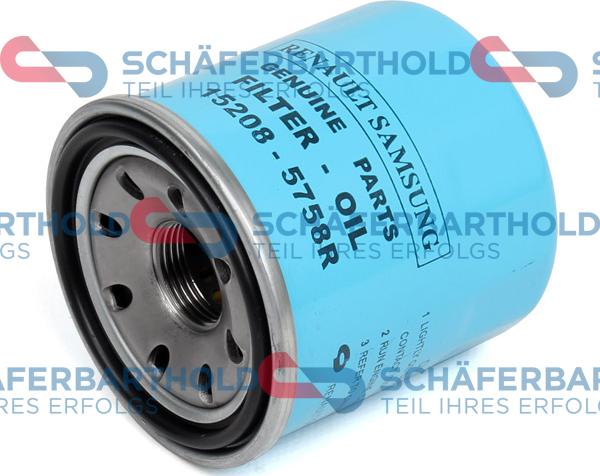 Schferbarthold 310 28 127 01 11 - Eļļas filtrs autospares.lv