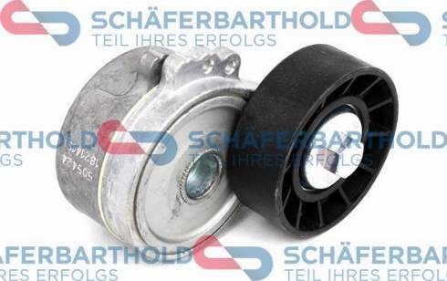 Schferbarthold 310 27 480 01 11 - Натяжитель, поликлиновый ремень www.autospares.lv