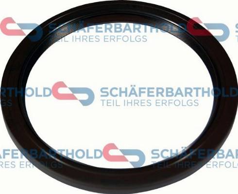 Schferbarthold 313 27 407 01 11 - Уплотняющее кольцо, коленчатый вал www.autospares.lv