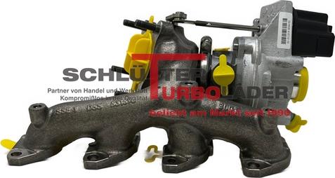 Schlütter Turbolader 172-12355 - Турбина, компрессор www.autospares.lv