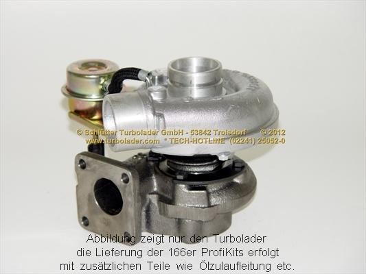 Schlütter Turbolader PRO-09081 - Kompresors, Turbopūte www.autospares.lv