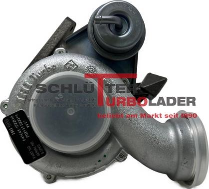 Schlütter Turbolader 166-09025 - Kompresors, Turbopūte autospares.lv