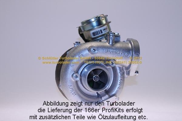 Schlütter Turbolader 166-09291 - Kompresors, Turbopūte www.autospares.lv