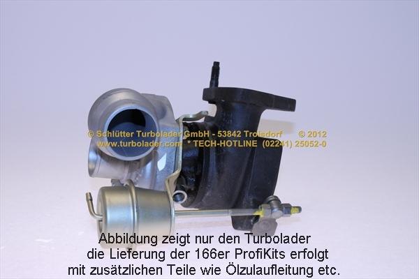 Schlütter Turbolader 166-09255EOL - Kompresors, Turbopūte autospares.lv