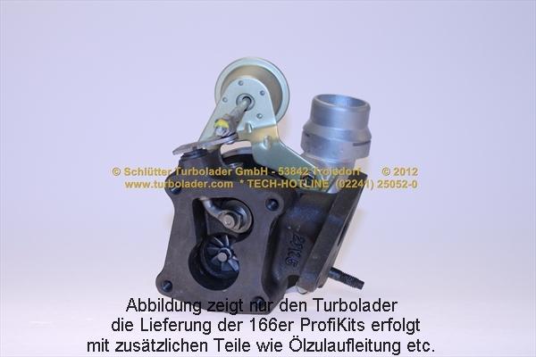 Schlütter Turbolader 166-09255EOL - Kompresors, Turbopūte autospares.lv