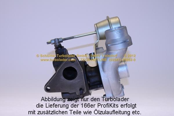 Schlütter Turbolader 166-09255EOL - Kompresors, Turbopūte autospares.lv