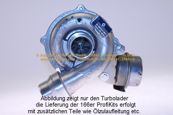 Schlütter Turbolader 166-09265 - Турбина, компрессор www.autospares.lv