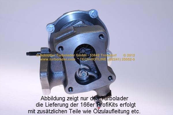 Schlütter Turbolader PRO-09220 - Kompresors, Turbopūte autospares.lv