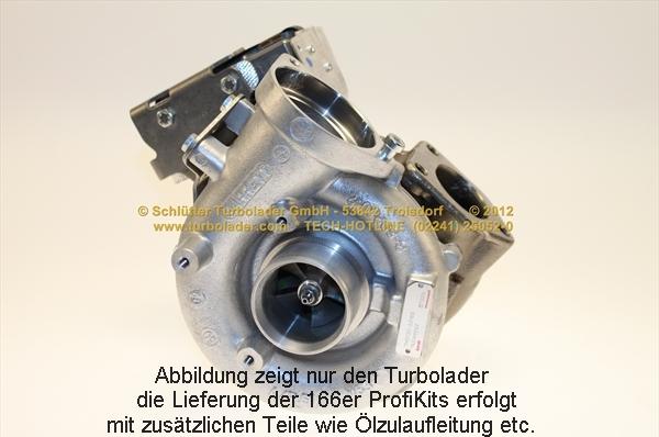 Schlütter Turbolader 166-09281 - Kompresors, Turbopūte www.autospares.lv