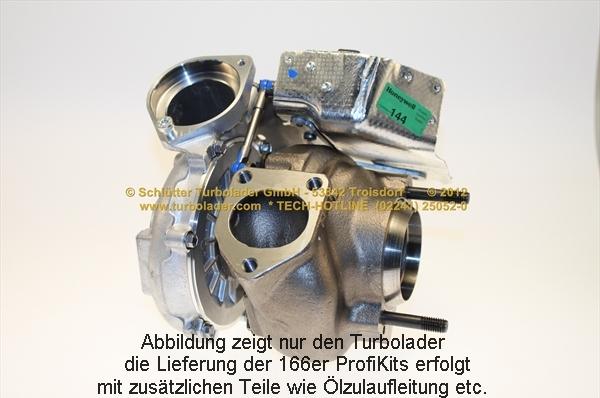 Schlütter Turbolader 166-09281 - Турбина, компрессор www.autospares.lv