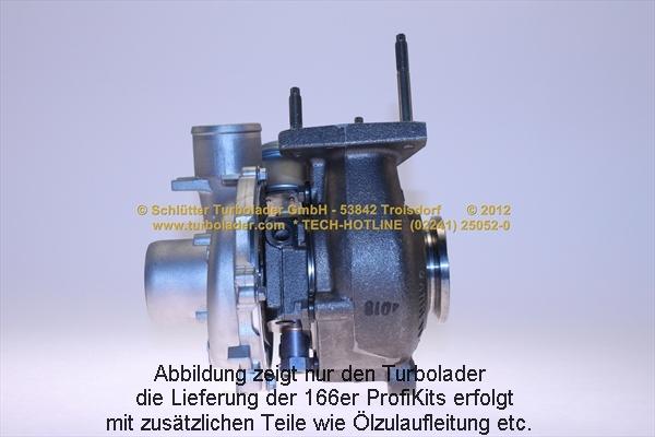 Schlütter Turbolader 166-09230 - Турбина, компрессор www.autospares.lv