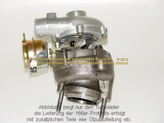 Schlütter Turbolader PRO-04021 - Kompresors, Turbopūte www.autospares.lv