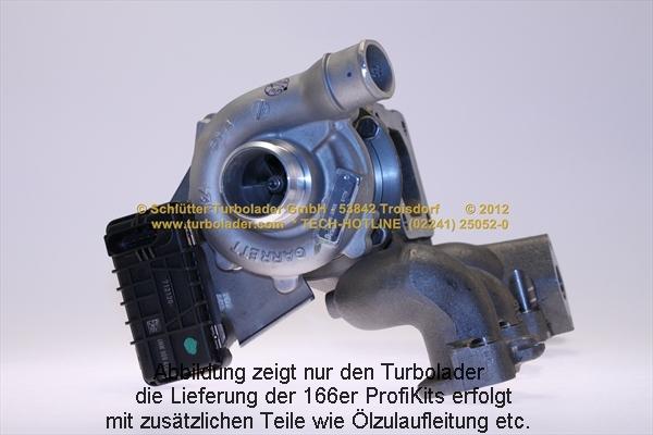 Schlütter Turbolader 166-05065 - Kompresors, Turbopūte www.autospares.lv