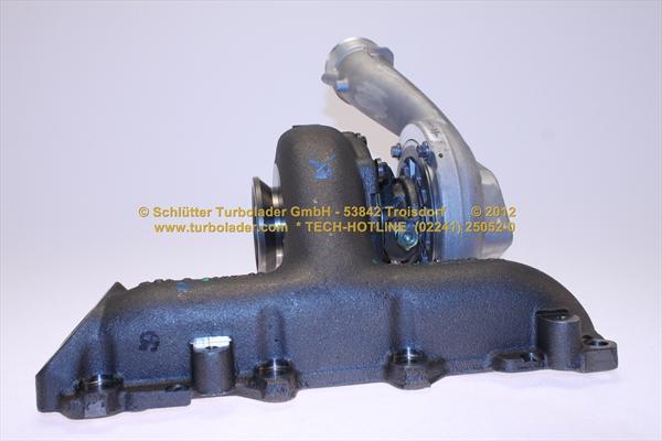 Schlütter Turbolader 166-05017 - Турбина, компрессор www.autospares.lv