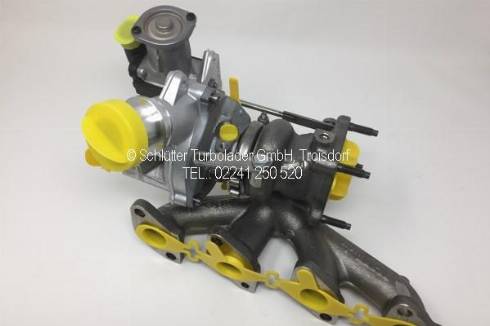 Schlütter Turbolader PRO-05161 - Kompresors, Turbopūte autospares.lv