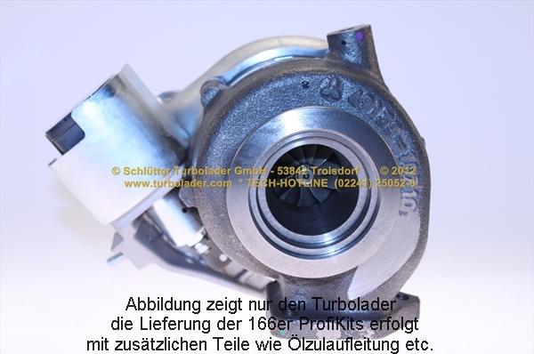 Schlütter Turbolader PRO-05185 D - Kompresors, Turbopūte autospares.lv