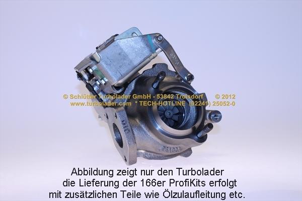 Schlütter Turbolader PRO-05205 - Kompresors, Turbopūte autospares.lv