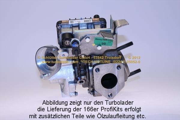 Schlütter Turbolader PRO-05205 - Kompresors, Turbopūte autospares.lv