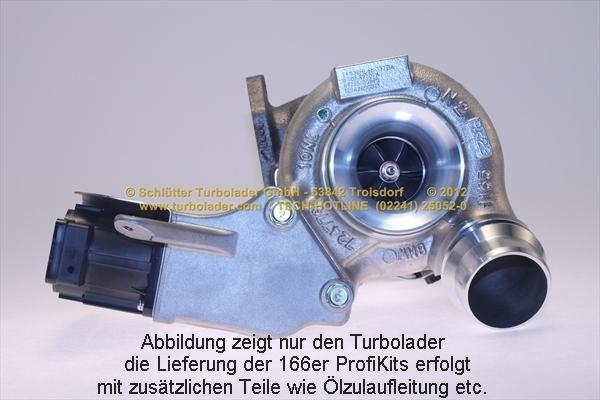 Schlütter Turbolader PRO-05225 D - Kompresors, Turbopūte autospares.lv