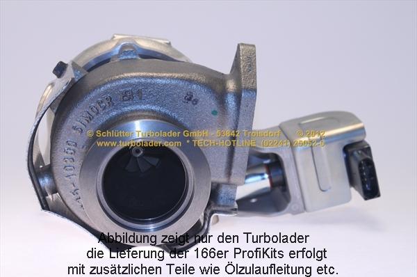 Schlütter Turbolader PRO-05225 D - Kompresors, Turbopūte autospares.lv