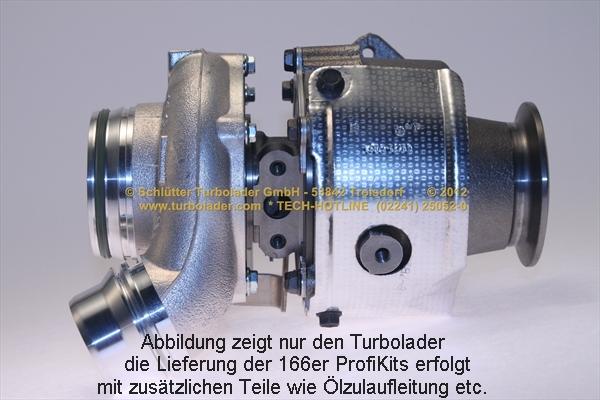 Schlütter Turbolader PRO-05225 D - Kompresors, Turbopūte autospares.lv