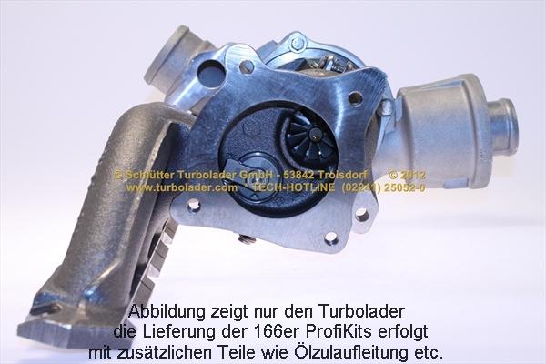 Schlütter Turbolader 166-06040EOL - Турбина, компрессор www.autospares.lv