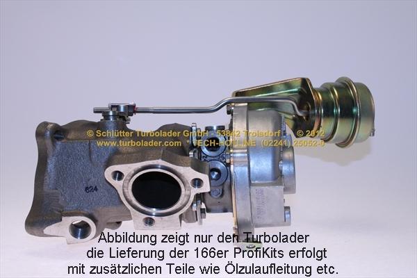 Schlütter Turbolader 166-00900 - Kompresors, Turbopūte www.autospares.lv