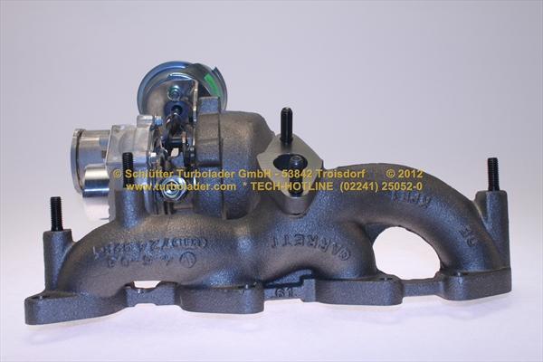 Schlütter Turbolader 166-00921 - Kompresors, Turbopūte autospares.lv