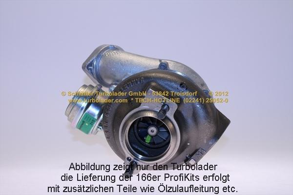 Schlütter Turbolader 166-00455EOL D - Kompresors, Turbopūte autospares.lv