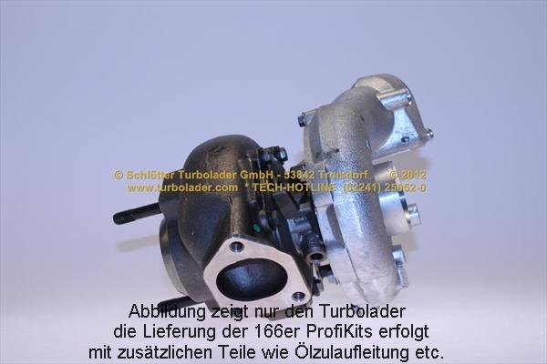 Schlütter Turbolader 166-00455EOL D - Kompresors, Turbopūte autospares.lv