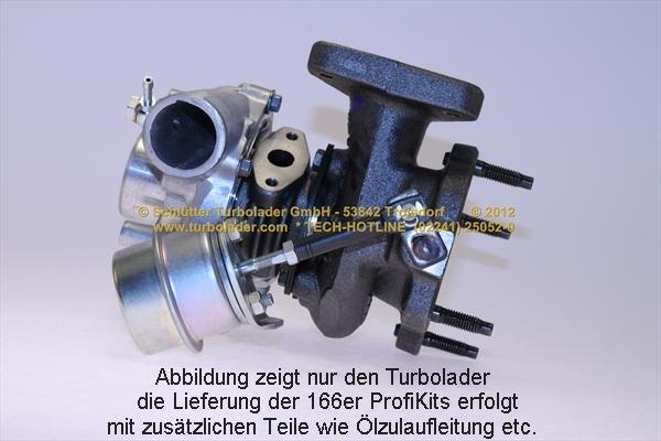 Schlütter Turbolader 166-00470EOL - Kompresors, Turbopūte autospares.lv