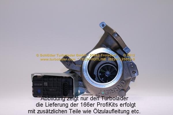 Schlütter Turbolader 166-00555EOL - Kompresors, Turbopūte autospares.lv