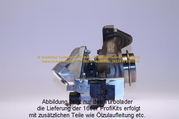 Schlütter Turbolader 166-00555EOL - Kompresors, Turbopūte autospares.lv