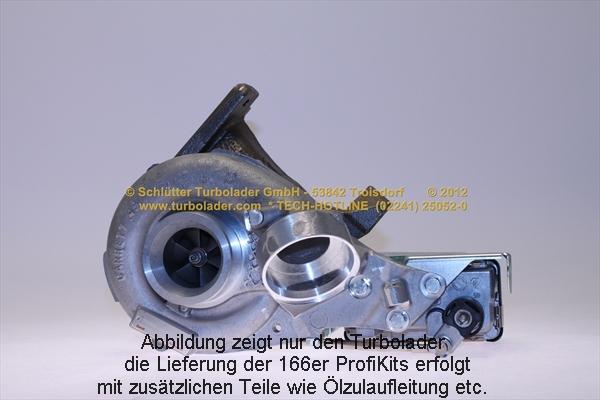 Schlütter Turbolader 166-00555EOL - Kompresors, Turbopūte autospares.lv